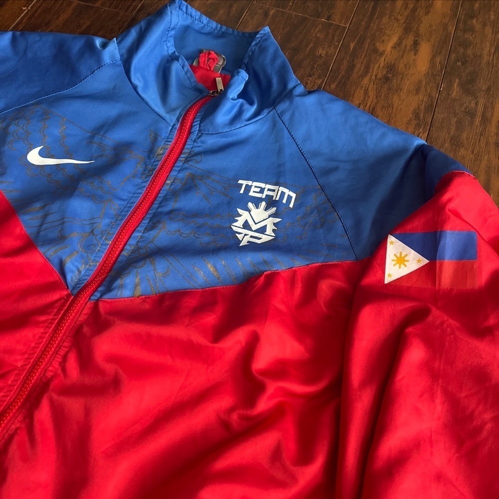 Elite Rare Team Manny Pacquiao Nike Windbreaker Jacket - Picture 4 of 4